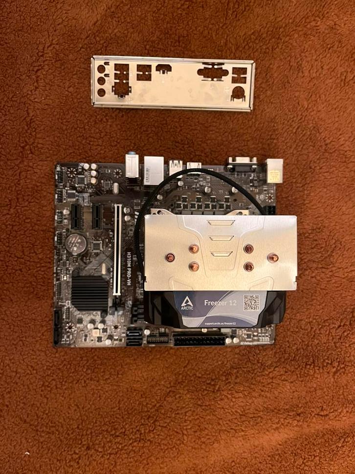 CPU + Moederbord combo: i5-8600 + MSI H310M PRO-VH, Computers en Software, Moederborden, Zo goed als nieuw, DDR4, Ophalen of Verzenden