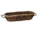 Stokbroodmand met opdruk Pain en Bread, Huis en Inrichting, Woonaccessoires | Schalen en Manden, Ophalen of Verzenden, Nieuw, Rechthoekig