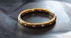 Gave gouden rijring maat 17.7mm, Ut, Nieuw, Ophalen of Verzenden, 17 tot 18
