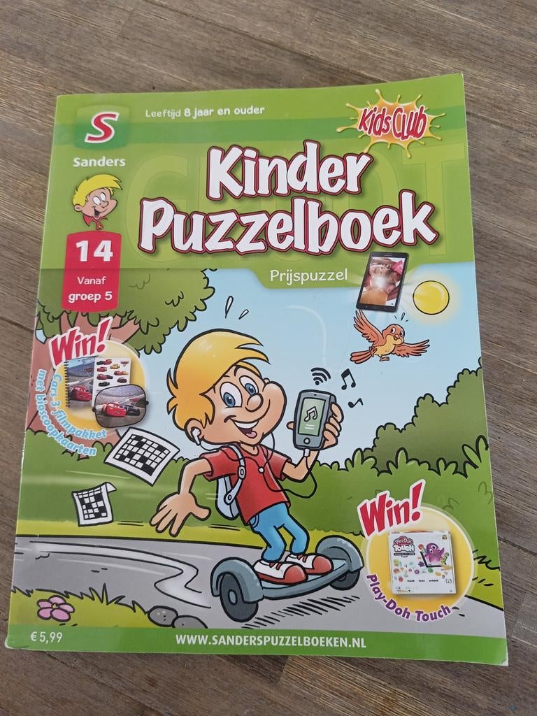 Kinder puzzelboek, Ophalen, Minder dan 500 stukjes, Nieuw