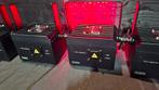 Super deal  4x nieuwe 3W full colour yocto lasers, Ophalen, Nieuw, Laser, Kleur