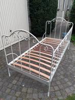 Te koop: gietijzeren ledikant, Huis en Inrichting, Ophalen, Gebruikt, 90 cm, Eenpersoons