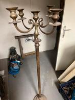 Koperen vloerkandelaar 150cm, Huis en Inrichting, Woonaccessoires | Kandelaars en Kaarsen, Ophalen of Verzenden, Gebruikt, Brons of Koper