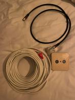 Nieuwe internetkabel+coax instalatie, Ophalen of Verzenden, Zo goed als nieuw