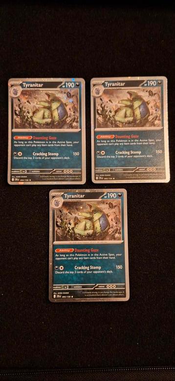 Tyranitar 095/159 - Cosmos holo Journey Together beschikbaar voor biedingen