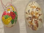 2 gedecoreerde eieren, Antiek en Kunst, Ophalen of Verzenden