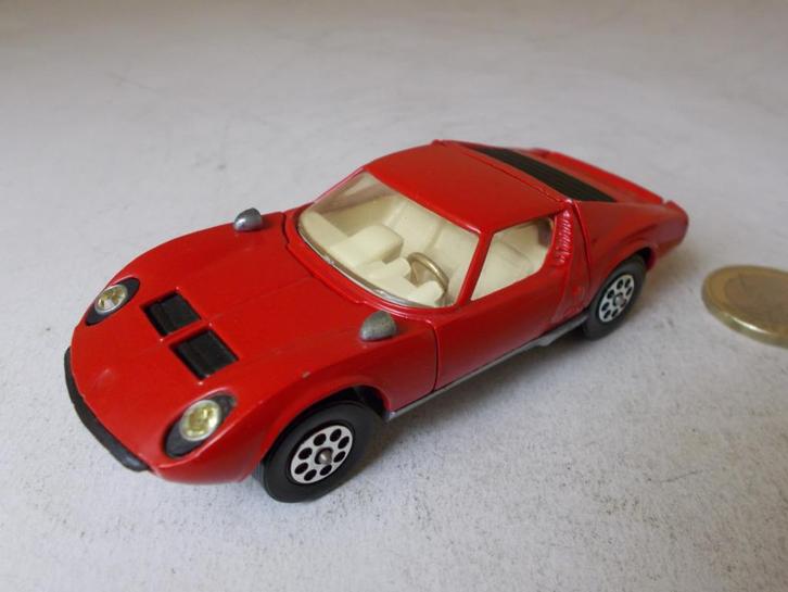 1969 Corgi Toys 342 LAMBORGHINI MIURA P-400. I.z.g.st., Hobby en Vrije tijd, Modelauto's | 1:43, Zo goed als nieuw, Auto, Corgi