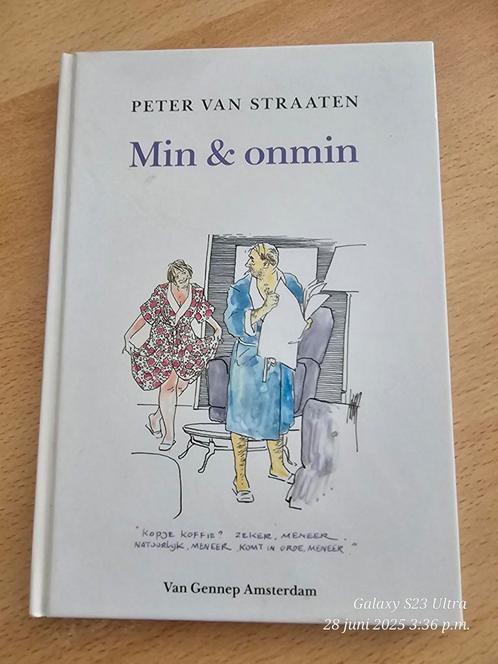 Min & onmin - Peter van Straaten, Boeken, Literatuur, Gelezen, Nederland, Ophalen of Verzenden