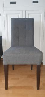 2 eetkamerstoelen kleur antraciet, Ophalen, Zo goed als nieuw, Grijs, Vier
