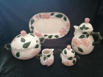Villeroy & Boch Wildrose - soepterrine - koffiekan beschikbaar voor biedingen