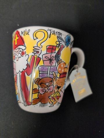 Blond Amsterdam Sinterklaas en piet Mok beschikbaar voor biedingen