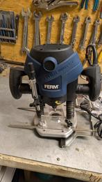 Ferm Bovenfrees met frezen Set, Doe-het-zelf en Verbouw, Gereedschap | Freesmachines, Ophalen, Gebruikt, Ferm, Bovenfrees