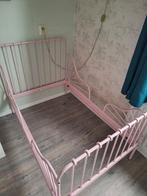 Te koop Roze meegroeibed Ikea Minnen (tot 80x200), Kinderen en Baby's, Kinderkamer | Bedden, Ophalen, 180 cm of meer, 70 tot 85 cm
