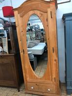 Houten kledingkast, Huis en Inrichting, Kasten | Kledingkasten, Ophalen, 50 tot 100 cm, Zo goed als nieuw, X