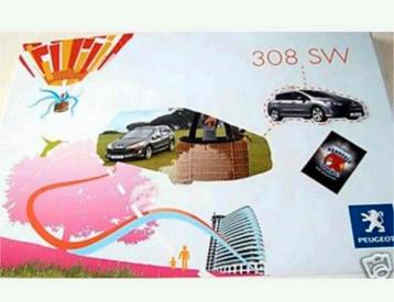 Persmap Peugeot 308 SW uit juli 2008 beschikbaar voor biedingen