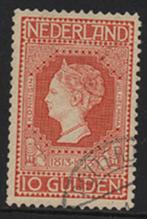 101  gebruikt ( 10 Gld Wilhelmina 1913 ) Topper !, Postzegels en Munten, Postzegels | Nederland, T/m 1940, Verzenden, Gestempeld