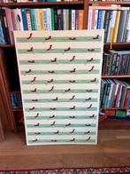 Groot canvas met zwemsters (Pjatteryd ikea), Huis en Inrichting, Woonaccessoires | Schilderijen, Tekeningen en Foto's, Ophalen