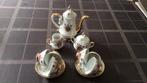 Serviesje met koffie/theepot  suiker en melkkannetje, Antiek en Kunst, Curiosa en Brocante, Ophalen of Verzenden