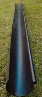 Dakgoot 159,5cm lang x 9cm doorsnede, pvc, bruin, Doe-het-zelf en Verbouw, Buizen en Afvoer, Ophalen, Gebruikt, Pvc, Minder dan 2 meter