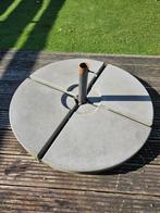 4x Parasolvoet tegels - 25kg per stuk, Ophalen, Minder dan 1 meter, Parasolvoet