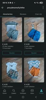 Jongens kleertjes maat 62-68, Kinderen en Baby's, Babykleding | Maat 62, Ophalen of Verzenden
