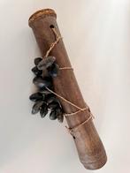 Antieke Kuba handdrum met noten collectie Antropoloog 1930, Ophalen of Verzenden