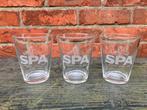 Spa originele water sap glazen te koop., Ophalen of Verzenden, Zo goed als nieuw