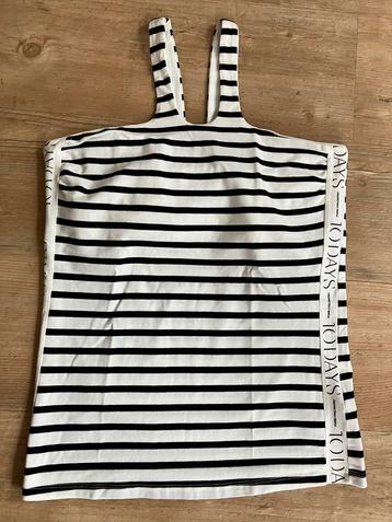 Zwart/witte sporty wrapper van 10Days, mt L beschikbaar voor biedingen