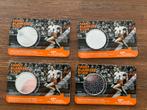 4 x vijfje in coincard BU kwaliteit, Verzenden, Koningin Beatrix, Euro's