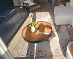 Woood Salontafel - Stijlvolle Eyecatcher!, Huis en Inrichting, Tafels | Salontafels, Ophalen, 50 tot 100 cm, Rond, 50 tot 100 cm
