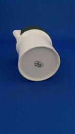 Melitta melkkannetje wit en groen, retro. 7,5 cm. 5A29, Ophalen of Verzenden