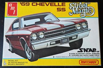  Matchbox/AMT  Chevrolet Chevelle 1969 '69 Chevelle SS 1:43 beschikbaar voor biedingen