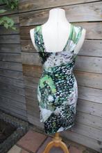 Jurk groen/ zwart Dass & Co mt S/M Vaste prijs, Kleding | Dames, Ophalen of Verzenden, Zo goed als nieuw, Dass & CO, Maat 36 (S)