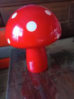 Glazen beeld paddestoel, Ophalen