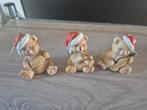 3 kerstbeertjes, Diversen, Kerst, Ophalen of Verzenden, Zo goed als nieuw
