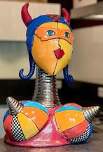 Groot keramisch beeld van Sarah Michael., Antiek en Kunst, Ophalen