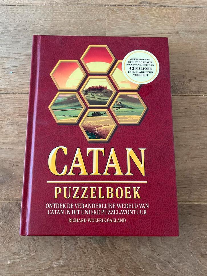 Catan Puzzelboek, Hobby en Vrije tijd, Denksport en Puzzels, Zo goed als nieuw, Puzzelboek, Ophalen of Verzenden