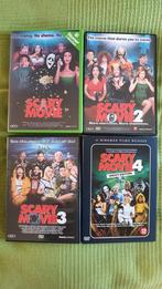 Scary movie 1,2,3 en 4 dvd's, Vanaf 12 jaar, Ophalen of Verzenden, Zo goed als nieuw, Overige genres