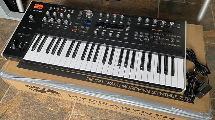Hydrasynth Keyboard in nieuwstaat, compleet met soundpacks, Muziek en Instrumenten, Synthesizers, Zo goed als nieuw, 49 toetsen