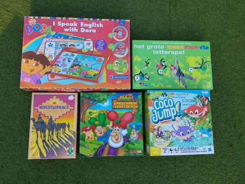 Diverse bordspellen voor kinderen, Hobby en Vrije tijd, Gezelschapsspellen | Bordspellen, Zo goed als nieuw, Een of twee spelers
