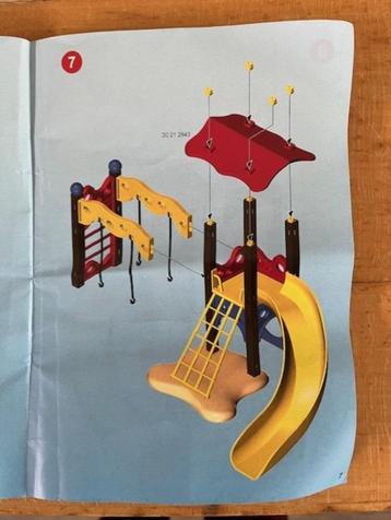Onderdelen klimrek playmobil 9423 beschikbaar voor biedingen