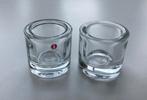 Iittala kivi transparant, set van twee, Huis en Inrichting, Woonaccessoires | Kandelaars en Kaarsen, Overige materialen, Overige kleuren