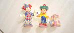 Efteling Poppetjes Pardoes (3 stuks), Verzamelen, Efteling, Ophalen, Gebruikt, Beeldje of Poppetje