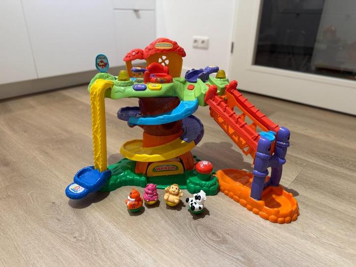 VTech - ZoomiZooz - Klim & Verken Boomhuis, Kinderen en Baby's, Speelgoed | Vtech, Zo goed als nieuw, 6 maanden tot 2 jaar, Ophalen