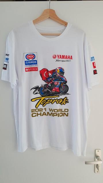 Toprak Razgatlıoğlu Yamaha WSBK T-shirt beschikbaar voor biedingen