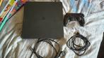 Playstation 4 Slim, met controller en kabels, 500 gb, Spelcomputers en Games, Spelcomputers | Sony PlayStation 4, Ophalen of Verzenden