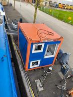 10ft bureaucontainer / wasunit, Ophalen