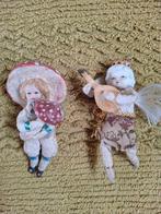 2 kerstfiguurtjes ( watten ? ), Diversen, Ophalen of Verzenden, Gebruikt