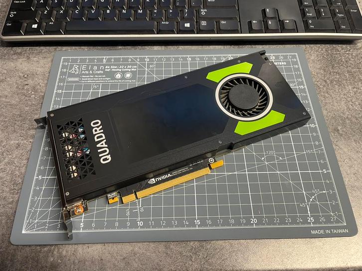 Nvidia Quadro P4000 8gb, Computers en Software, Videokaarten, Gebruikt, Nvidia, PCI-Express 3.0, GDDR5, DisplayPort, Ophalen of Verzenden