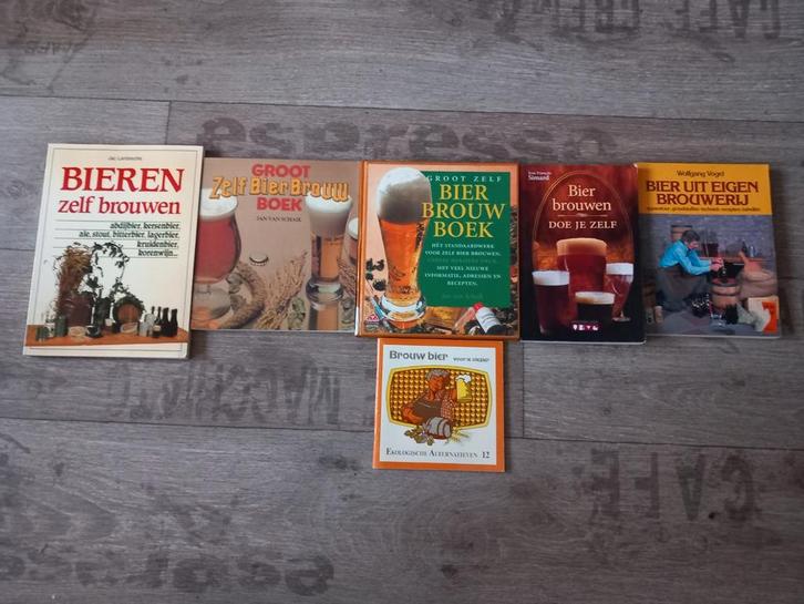 Boeken over bier brouwen - diverse titels, Boeken, Kookboeken, Gelezen, Overige typen, Europa, Ophalen of Verzenden